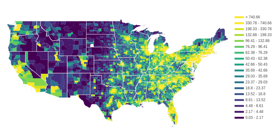 population density map